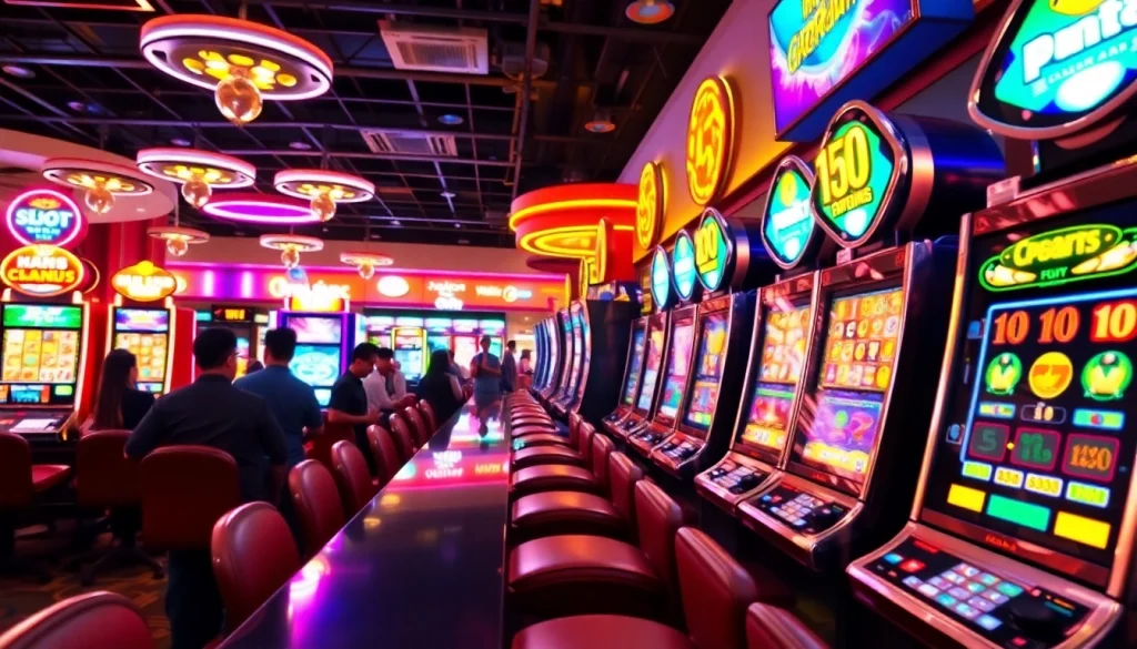 Menangkan permainan slot bet kecil dengan taruhan mulai dari 50 rupiah di meja kasino.