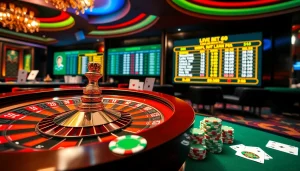 Experience the excitement of gambling at https://babu88.global/ with vibrant casino visuals featuring roulette and poker.