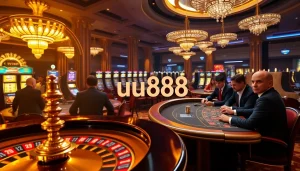 Experience the thrill of winnings at u888's luxurious online casino.