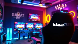Las Vegas-style excitement featuring istana777 bet with vibrant gaming atmosphere.