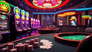 Experience thrilling gambling action at https://l444.art/ with vibrant slot machines and professional casino tables.