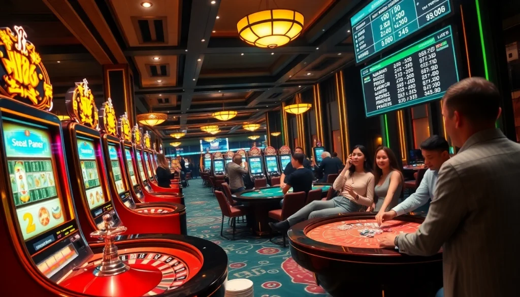 Experience thrilling action at Hi88 with vibrant casino tables and exciting games.