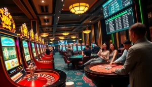 Experience thrilling action at Hi88 with vibrant casino tables and exciting games.