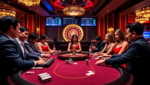 Experience thrilling gameplay at U888 with vibrant casino tables and high-stakes poker action.