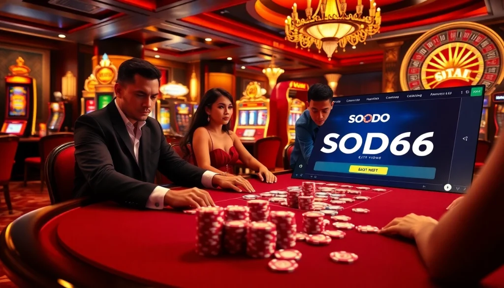 SODO66 enhances the thrill of high-stakes poker with an interactive gaming experience.