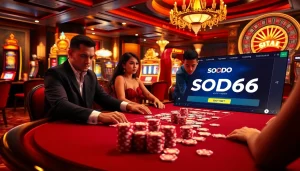 SODO66 enhances the thrill of high-stakes poker with an interactive gaming experience.