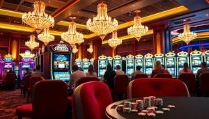 Rasakan kegembiraan slot pulsa bersama para pemain yang bermain di kasino mewah.