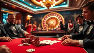 Experience the excitement of professional gambling with link okfun through vibrant casino visuals.