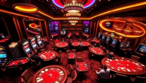 Experience the excitement of gambling at trang cá cược vua99 with vibrant casino visuals.