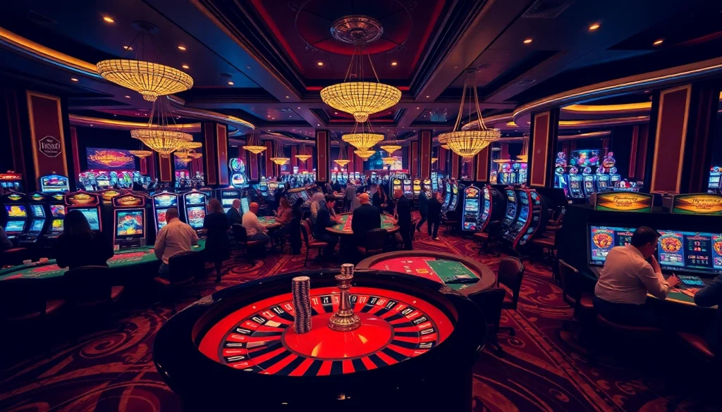 Rasakan sensasi Datukwin di suasana kasino mewah dengan permainan roulette dan poker.