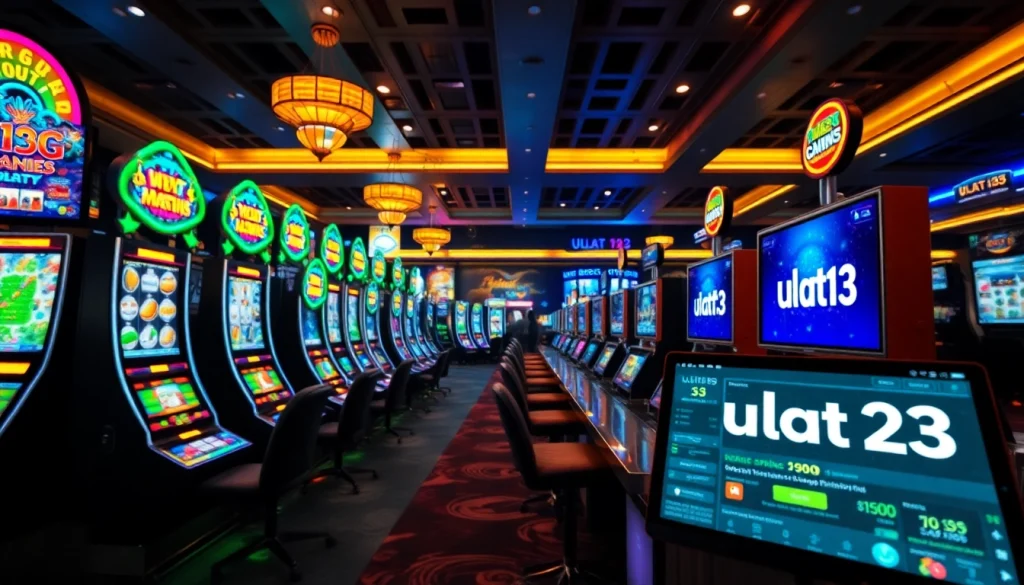 Experience the excitement of ulat123 link in a vibrant online gambling scene.