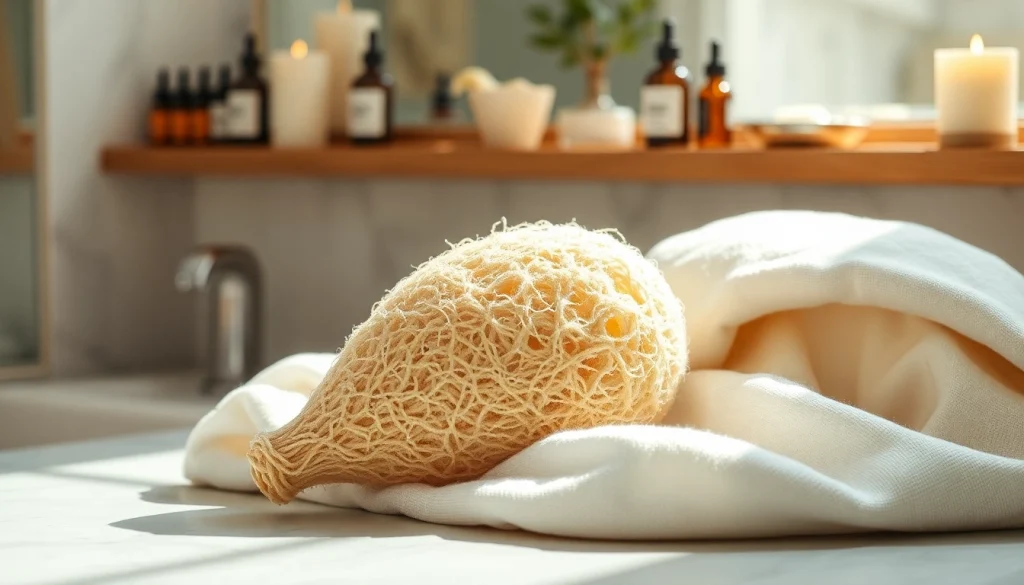 Learn how to use raw loofah for an effective and natural exfoliation process.
