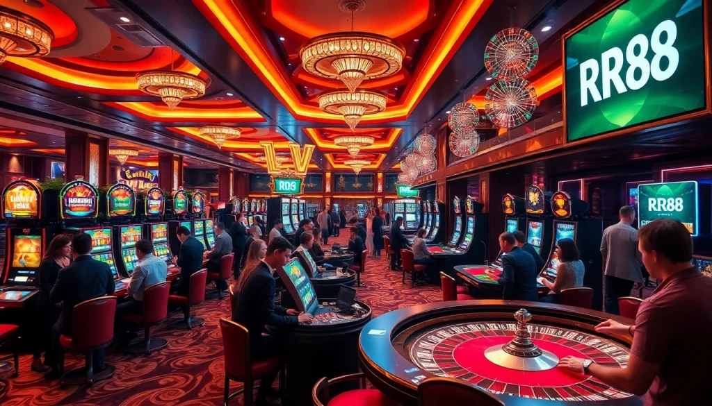 Experience high-stakes excitement at RR88, with vibrant casino games and thrilling action.