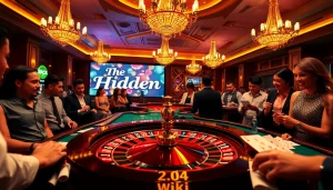 Players engaging at a roulette table while referencing the hidden wiki for gambling strategies.