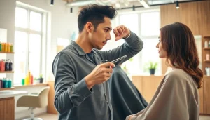 Frizerie Craiova oferind servicii profesioniste de coafura clientilor multumiti.