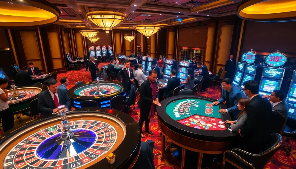 Engaging gamblers at the lively casino, showcasing the excitement of https://33bd.io/.