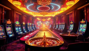 Dynamic online gambling scene showcasing 32win trang chủ with vibrant tables and exciting gameplay.