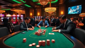 Engage in the excitement of gambling at a luxurious casino while discovering layarkaca21 highlights.