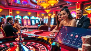 Experience the excitement at gg88bz casino with vibrant tables and joyful players.