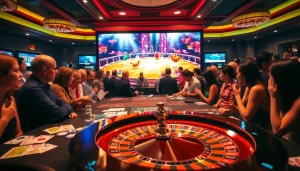 Experience sv388 trực tiếp with thrilling cockfighting action and vibrant casino elements.