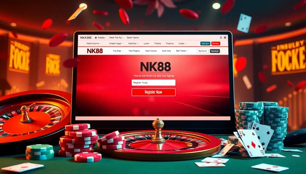 Register to NK88 to access exclusive casino gaming benefits and bonuses
