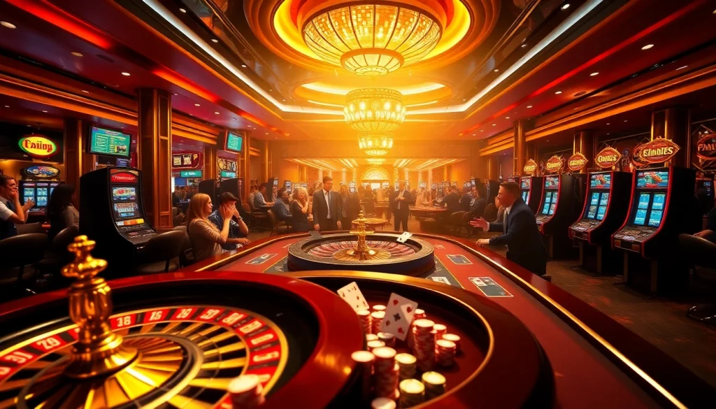Experience thrilling gameplay at https://fly88.services/ with vibrant casino tables, exciting bets, and engaging players.