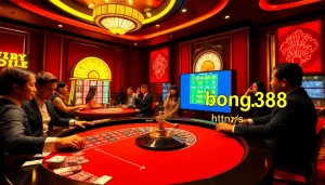 Bet big at the thrilling casino scene featuring BONG88 at https://bong88.casa/ with live roulette and poker excitement.
