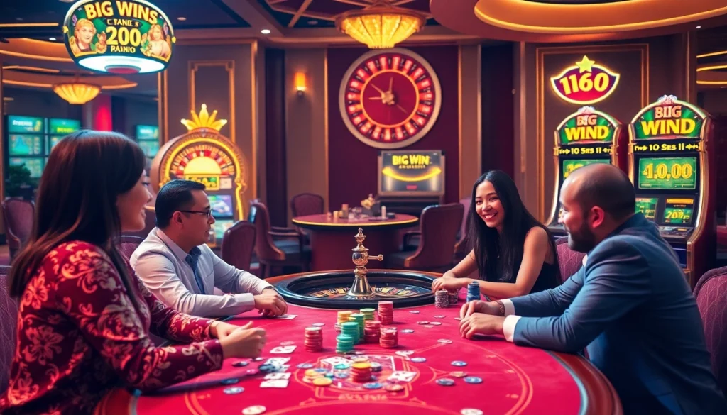 K9K9 game action at a vibrant casino table with colorful chips and roulette wheel.