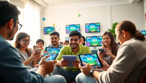 Users engaging in the Jalwa Game on mobile and laptop devices, showcasing effortless online gaming.