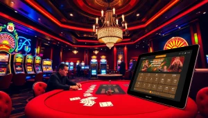 Experience thrilling gameplay at https://f8bet.ventures/ with exciting casino tables and vibrant slot machines.