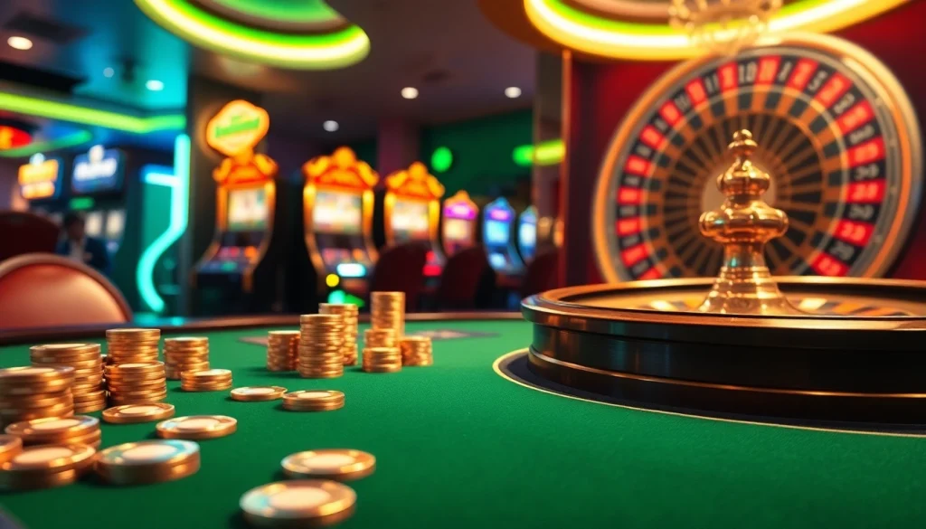 Experience the thrill of playing at 88i casino with vibrant tables and exciting games.