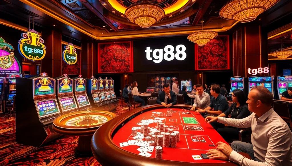 Experience winning thrills at tg88 with vibrant casino games and high-stakes excitement.
