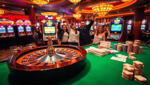 Experience the thrill of winning at 222BD Casino with exciting games and vibrant atmosphere.