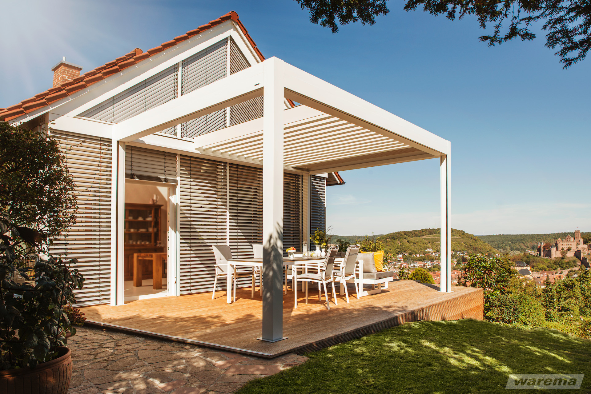 Lamellendach individuell gestaltet – Massanfertigung von ADA-Wintergarten