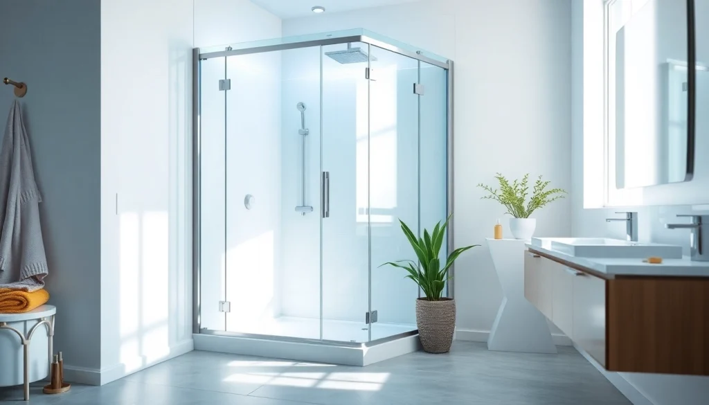 Die duschkabine 80x80 eckeinstieg bietet elegantes Design und Funktionalität in einem modernen Badezimmer.