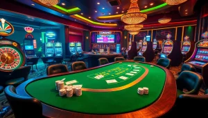 Experience the thrill of boosterjp at an electrifying casino with poker, roulette, and slot machines.