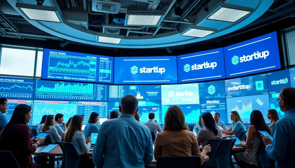 Engaging awazlive digital newsroom capturing dynamic discussions among professionals.