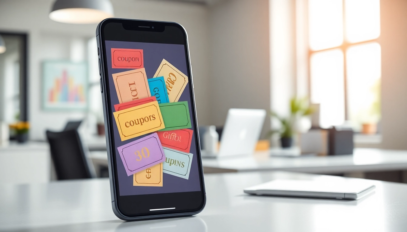 모바일쿠폰 활용법과 혜택, 인기 이벤트 모음