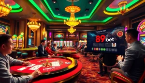 Experience the excitement of gambling at the trang chủ 89bet online casino with vibrant games.