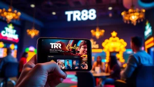 TR88 online casino interface illustrating user engagement in gaming.