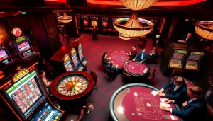 Engaging casino gameplay featuring BDJL elements with roulette wheel and poker action.