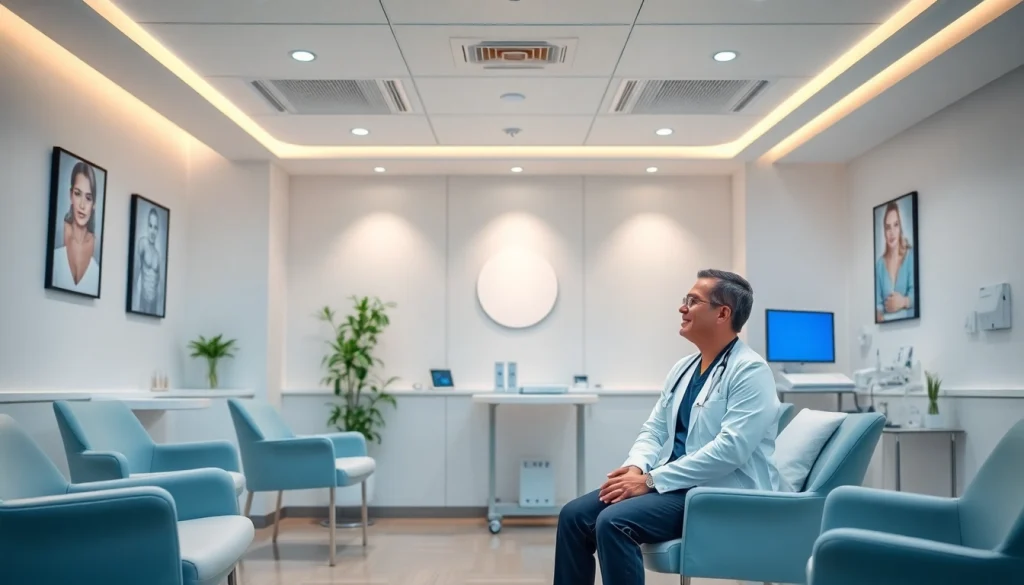 専門的な医療クリニック環境での包茎手術のおすすめ、信頼と快適さを示す写真