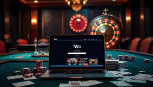 Players strategizing at a casino table while referencing hidden wiki online resources.