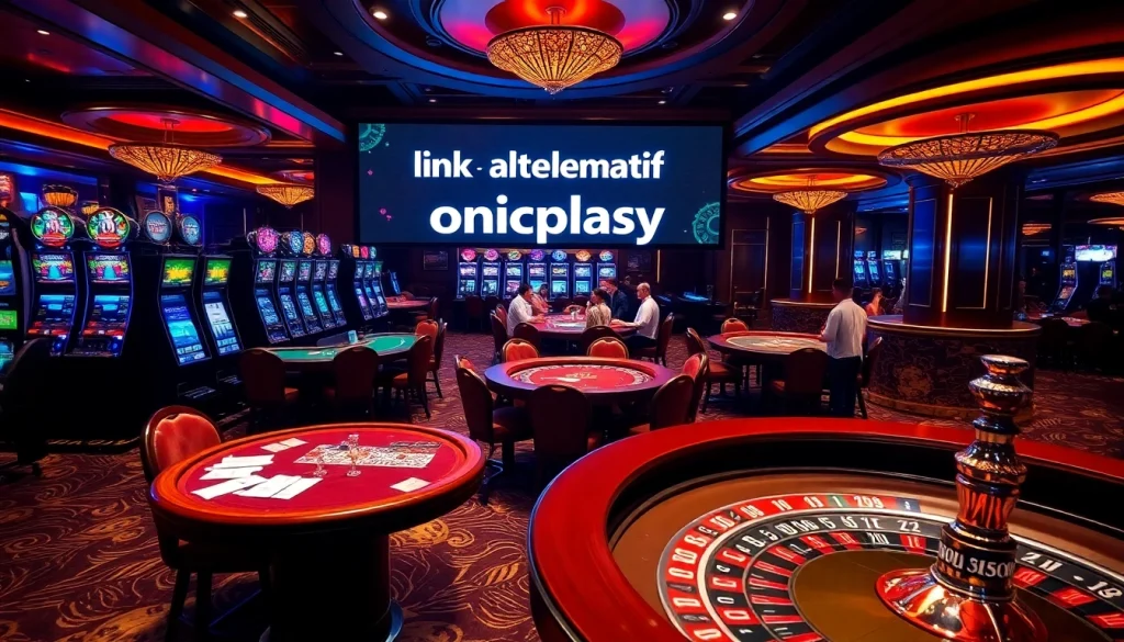 Engage with thrilling casino games using the link alternatif onicplay for new experiences.