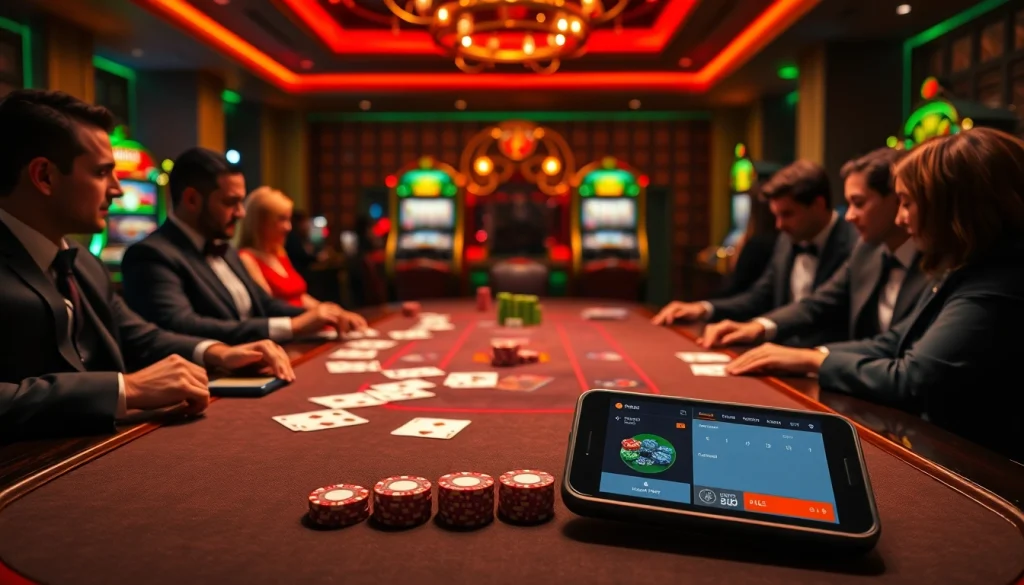Join 바이낸스 회원가입 while enjoying a thrilling casino experience at a luxurious poker table.