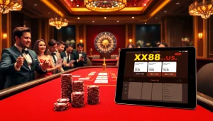 Experience high-stakes baccarat gameplay at https://xx88.us/ with thrilling wins and professional croupiers.