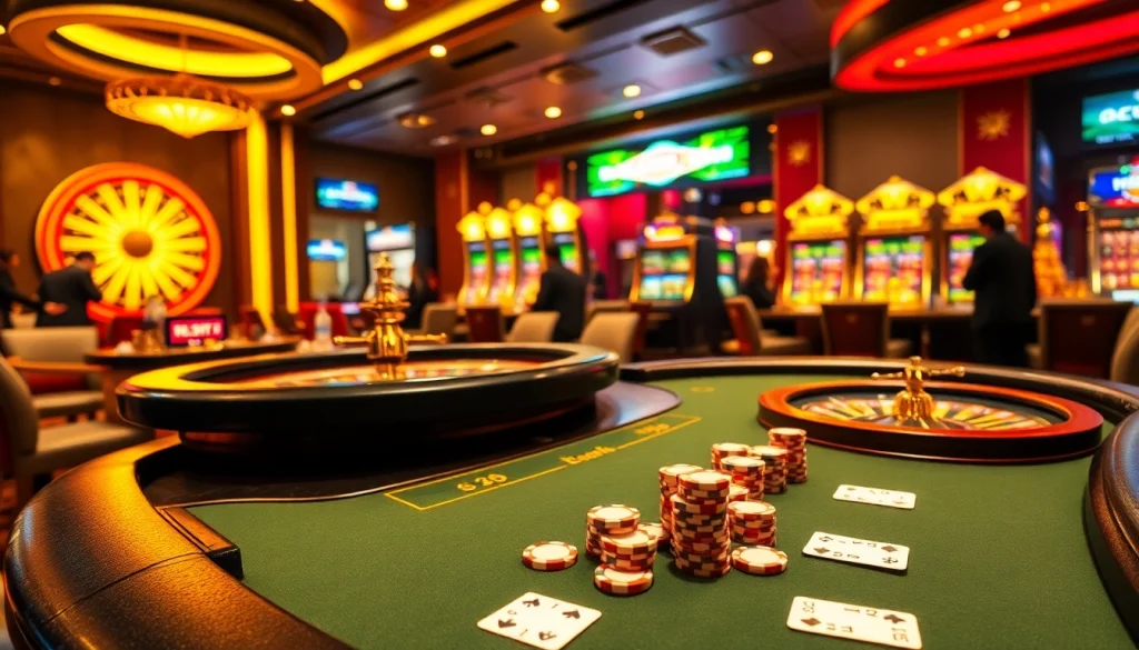 Experience the thrill of the c168 game with engaging casino elements like blackjack, roulette, and vibrant slot machines.