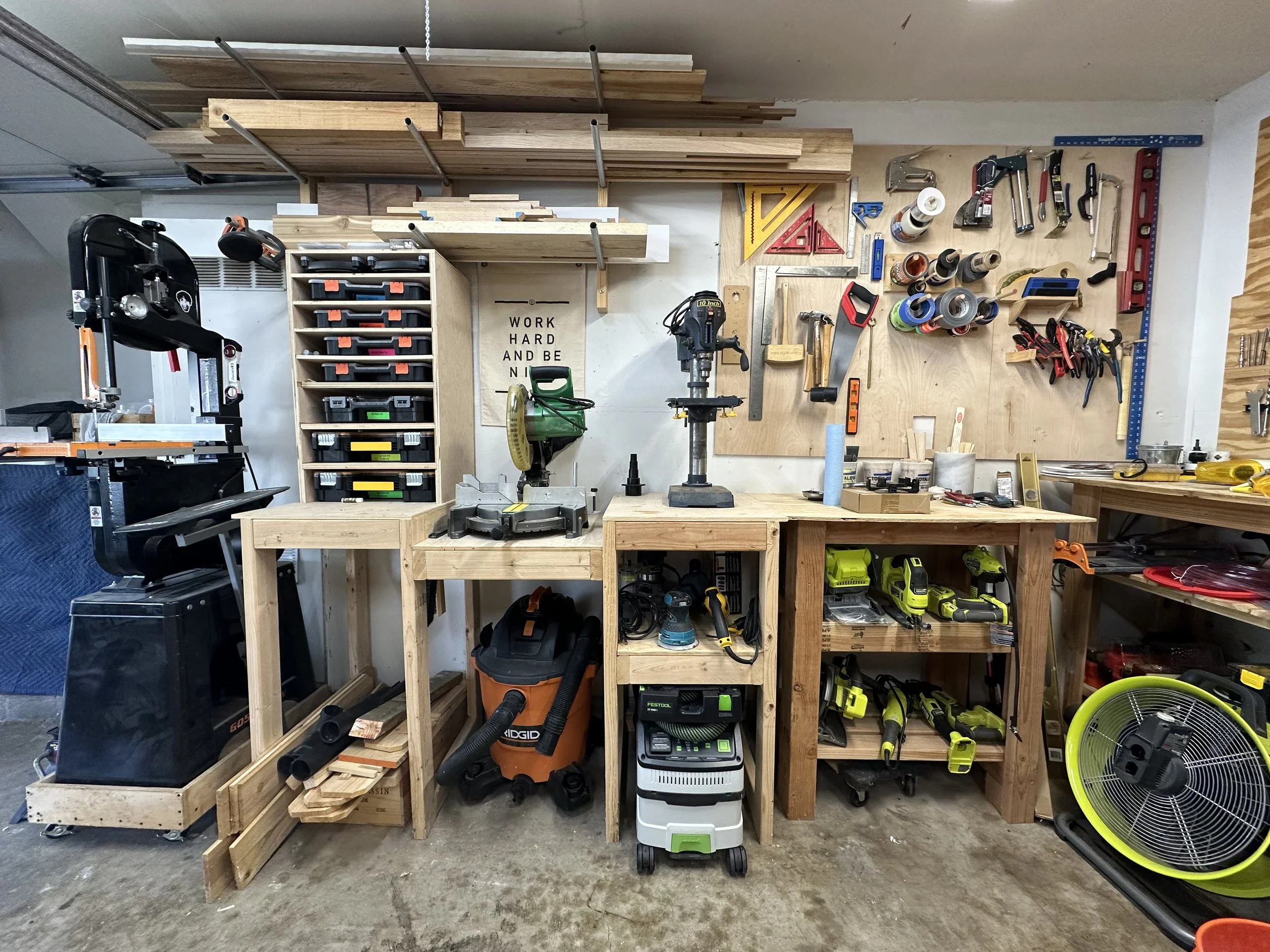 Custom Workshop Tool Storage Solutions by ROCKBEN