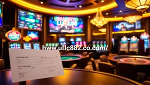Experience vibrant gaming at https://luck882.co.com/ with engaging tables, poker chips, and roulette.