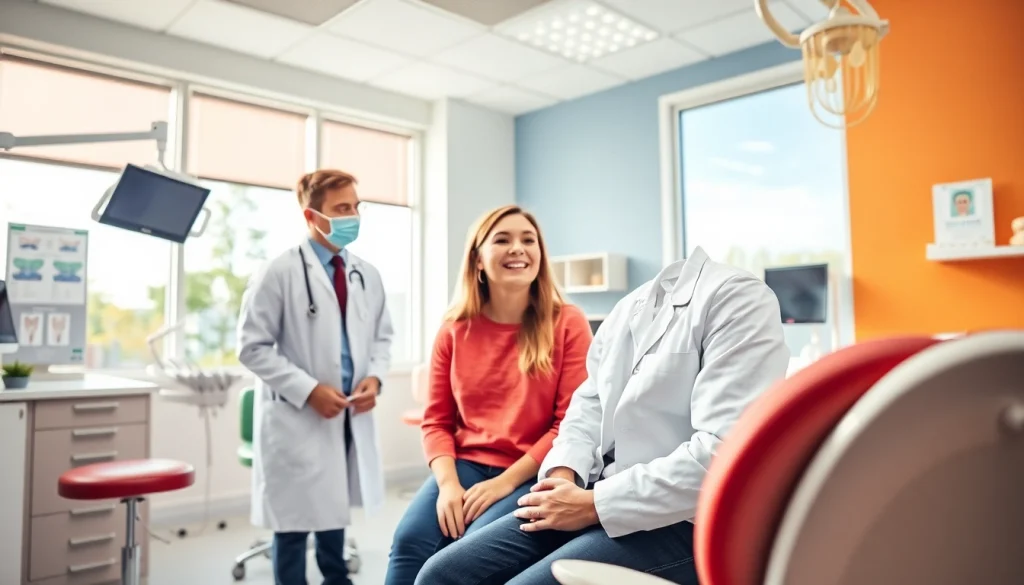 Consultation with a Teenage orthodontist Hawthorn in a welcoming clinic.